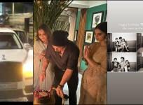 Shah Rukh Khan offers prayers at Bal Gandharva Rang Mandir; celebrates 59th birthday with Gauri Khan, Suhana Khan