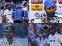 12 saal mai ek baar toh allowed hai yaar': Rohit Sharma after India loses test series against NZ; fans say, 'Retire Virat, Rohit'