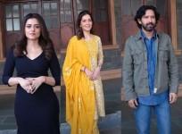 Vikrant, Raashii, Ridhi promote 'The Sabarmati Report' on 'Kumkum Bhagya'