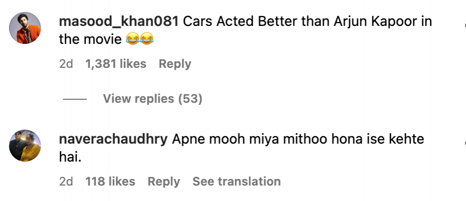 'My fans...' Arjun Kapoor thanks audiences for appreciating his role as Danger Lanka; netizens say 'cars acted better than him' 'My fans...' Arjun Kapoor thanks audiences for appreciating his role as Danger Lanka; netizens say 'cars acted better than him'