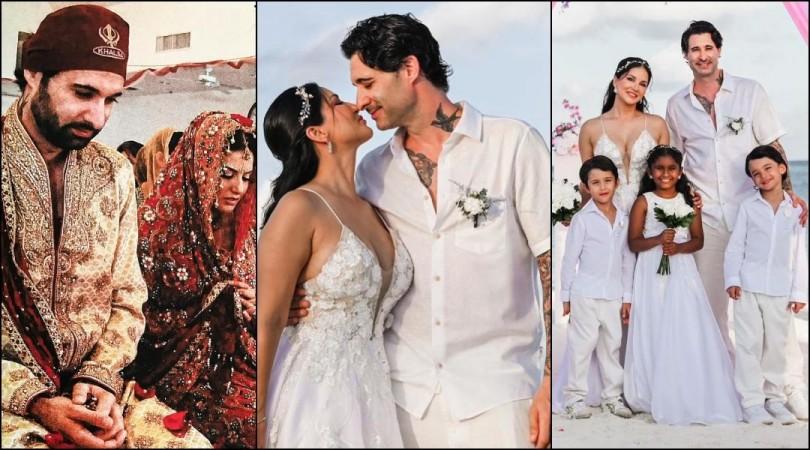 'You are still the love of my life': Sunny Leone renews wedding vows with husband Daniel Weber in Maldives after 13 years [Pics]
