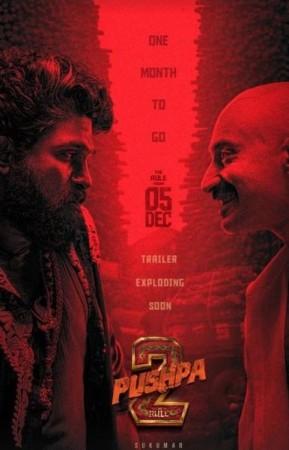 New 'Pushpa 2: The Rule' poster features face-off between Allu Arjun, Fahadh Faasil