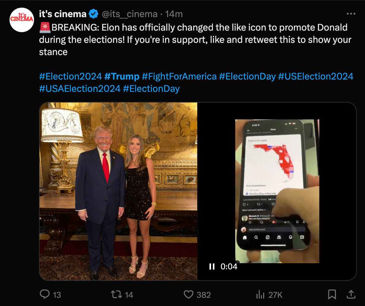 Tweets claiming