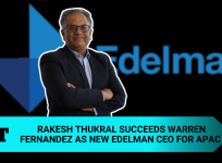 Rakesh Thukral replaces Warren Fernandez as Edelman APAC CEO