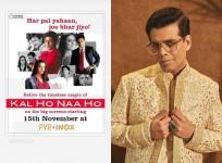 Karan Johar responds to 'Kal Ho Naa Ho' re-release in theatres