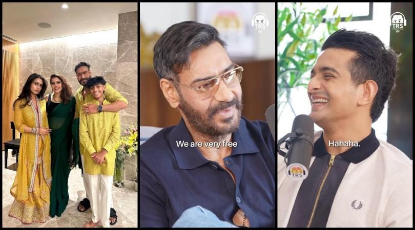 'He is free with me': Ajay Devgn gets candid about his son 14 years son Yug having a GF his son [Watch]