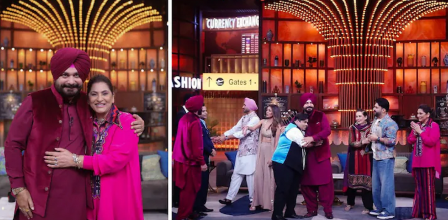 Navjot Singh Sidhu, Archana Puran Singh on The Great Indian Kapil Show