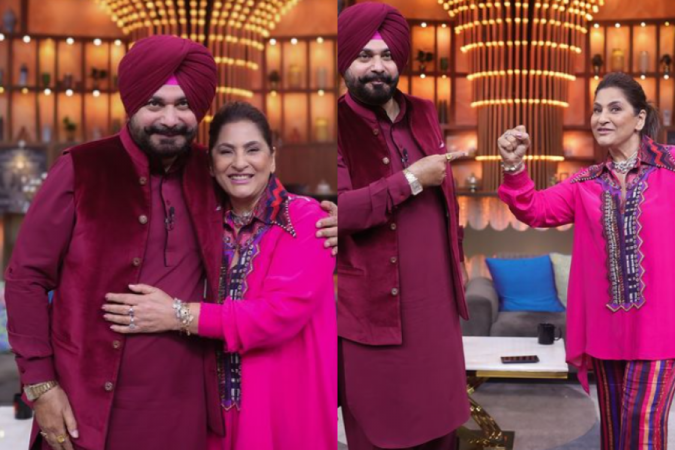 Navjot Singh Sidhu, Archana Puran Singh on The Great Indian Kapil Show Navjot Singh Sidhu, Archana Puran Singh on The Great Indian Kapil Show