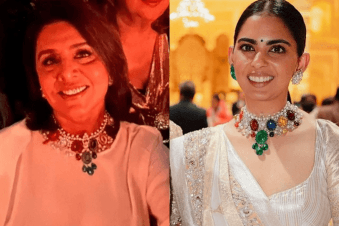 Neetu Kapoor, Isha Ambani Neetu Kapoor, Isha Ambani