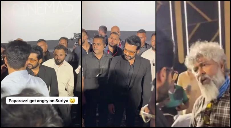 'It's not Mumbai traffic, it's air traffic': Suriya apologises to Mumbai media after paparazzi yelled At Him for making them wait for hours [Watch]