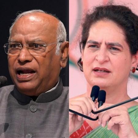 Kharge, Priyanka express grief over Jhansi hospital fire deaths, demand justice Kharge, Priyanka express grief over Jhansi hospital fire deaths, demand justice