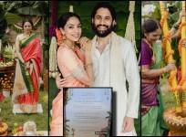 Naga Chaitanya - Sobhita Dhulipala's wedding card leaked; this is when the couple will tie the knot