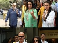Paresh Rawal, Hema Malini, Rakesh Roshan cast their votes for Maharashtra elections