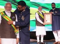 PM Modi conferred with Guyana's 'The Order of Excellence', dedicates it to people of India