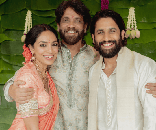 Nagarjuna had earlier taken to his official social media account to share the news of the engagement. Nagarjuna-Naga Chaitanya-Sobhita
