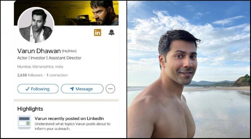 Varun Dhawan trolled for deleting his LinkedIn account 4 days after joining [Reactions]