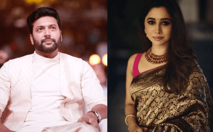 Jayam Ravi and Aarti Jayam Ravi and Aarti