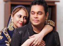 AR Rahman and Saira Banu