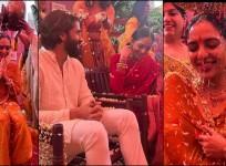 Inside Sobhita and Naga Chaitanya's Mangalasnanam (haldi) rituals