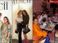 Malaika Arora, Seema Sajdeh attend launch of ex-sister-in-law Arpita Khan's restaurant Mercii