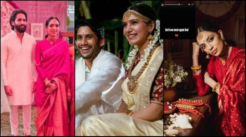 Sobhita Dhulipala shares pre-wedding photos amid Naga Chaitanya's ex-wife Samantha's father's demise Sobhita Dhulipala shares pre-wedding photos amid Naga Chaitanya's ex-wife Samantha's father's demise