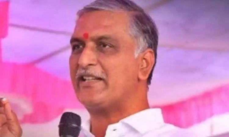 BRS leader Harish Rao booked in phone tapping case BRS leader Harish Rao booked in phone tapping case