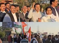 Rahul Gandhi to visit Sambhal today, Cong workers rally in support