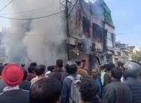 Massive fires ravage commercial buildings in Ranchi and Giridih, losses run into crores