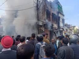 Massive fires ravage commercial buildings in Ranchi and Giridih, losses run into crores Massive fires ravage commercial buildings in Ranchi and Giridih, losses run into crores