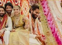 'You've brought so much happiness into our lives ..': Emotional Nagarjuna welcomes Sobhita Dhulipala to family; blesses newlyweds