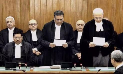 Justice Manmohan takes oath as SC judge Justice Manmohan takes oath as SC judge