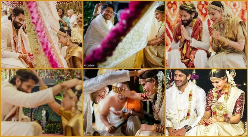 Naga Chaitanya and Sobhita Dhulipala's wedding: Glimpses of similar photos from Naga Chaitanya and Samantha's marriage Naga Chaitanya and Sobhita Dhulipala's wedding: Glimpses of similar photos from Naga Chaitanya and Samantha's marriage