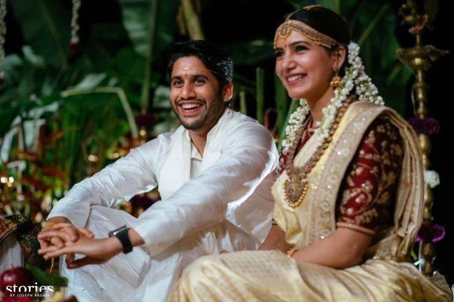 Naga Chaitanya and Sobhita Dhulipala's wedding: Glimpses of similar photos from Naga Chaitanya and Samantha's marriage Naga Chaitanya and Sobhita Dhulipala's wedding: Glimpses of similar photos from Naga Chaitanya and Samantha's marriage