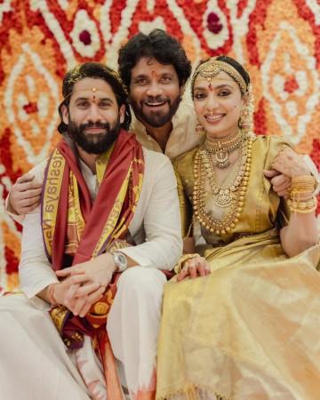 Naga Chaitanya and Sobhita Dhulipala wedding pic Naga Chaitanya and Sobhita Dhulipala wedding pic