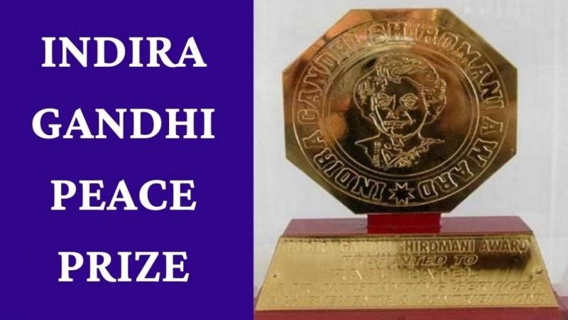 Gandhi Peace Prize is an annual award given to individuals and institutions for their contributions towards social, economic and political transformation through non-violence Gandhi Peace Prize