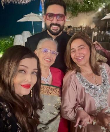 Aishwarya Rai clicks selfies with Abhishek Bachchan amid divorce rumours