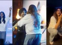 Deepika Padukone teaches Diljit Dosanjh Kannada during Bangalore concert; Ranveer Singh gushes over their collaboration
