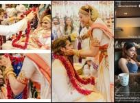 'Sacred thread for life..: Sobhita Dhulipala - Naga Chaitanya share dreamy pictures from their Telegu wedding; Samantha Ruth Prabhu says 'no love like..'