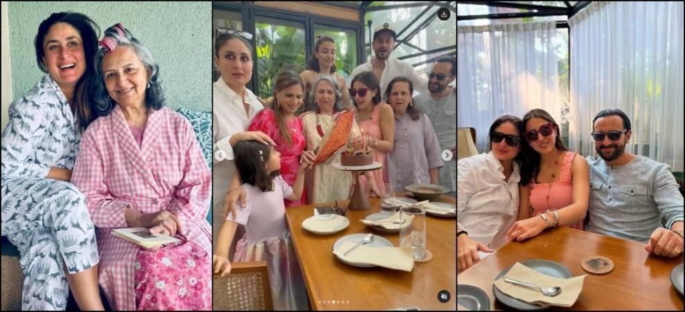 Sharmila Tagore Turns 80: Kareena, Sara, and Family Celebrate; Ibrahim Ali Khan Skips Event