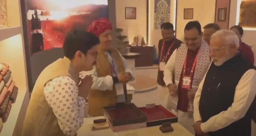 Summit step towards visualising PM's dream of developed India: Rajasthan CM Step towards visualising dream of developed India: Rajasthan CM as PM opens summit