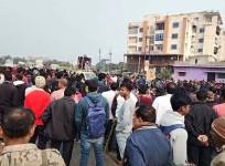 Students protest in Hazaribagh alleging irregularities in Jharkhand CGL exam results