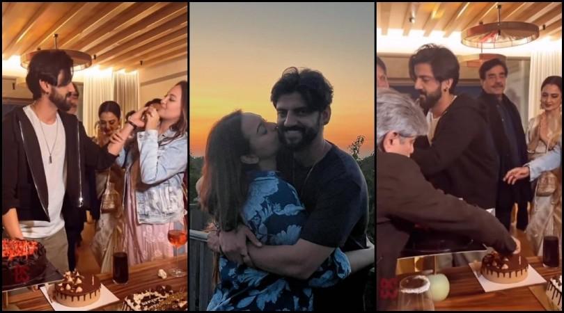 Sonakshi Sinha overjoyed as she celebrates husband Zaheer's first birthday after marriage; Rekha, Shatrughan- Poonam Sinha attend Sonakshi Sinha overjoyed as she celebrates husband Zaheer's first birthday after marriage; Rekha, Shatrughan- Poonam Sinha attend