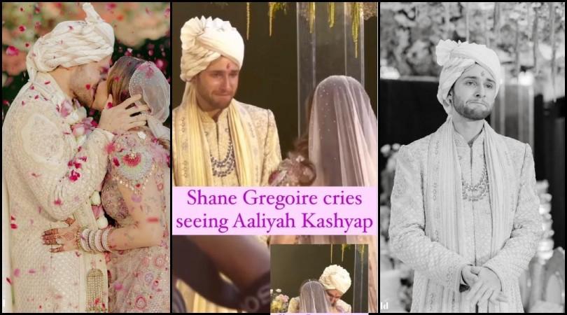 'Now and forever': Emotional Shane Gregoire cries seeing Aaliyah Kashyap; hugs and kisses wifey on mandap 'Now and forever': Emotional Shane Gregoire cries seeing Aaliyah Kashyap; hugs and kisses wifey on mandap