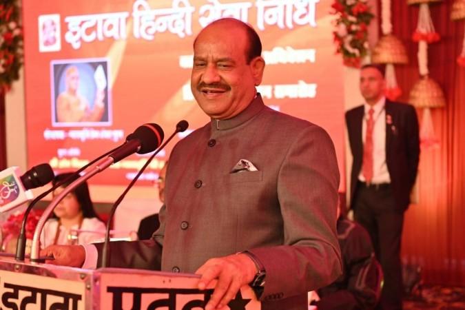 Lok Sabha Speaker Om Birla hails contribution of Hindi in 'nation-building' & development of society Lok Sabha Speaker Om Birla hails contribution of Hindi in 'nation-building' & development of society