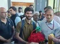 World Chess Champion Gukesh gets rousing welcome in Chennai