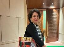 Priyanka's bag with 'Palestine' inscribed on it turns heads in Parliament