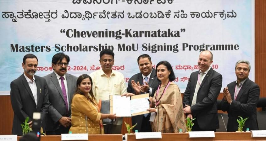 Fully-funded Master's in UK; Karnataka partners with UK's Chevening Scholarships to empower women graduates Fully-funded Master's in UK; Karnataka partners with UK's Chevening Scholarships to empower women graduates