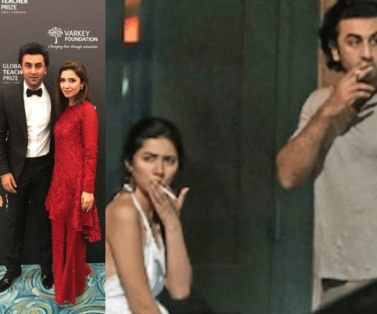 Pictures of Mahira Khan and Ranbir Kapoor went viral back in 2017. Mahira Khan- Ranbir Kapoor