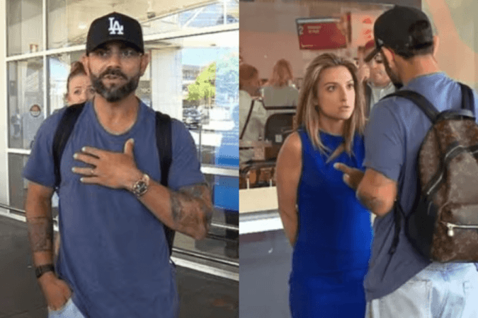 Virat Kohli angry at journalist in Melbourne Virat Kohli angry at journalist in Melbourne