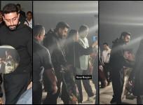 Love Still Exists: Abhishek Bachchan Lovingly Holds Aishwarya Rai's Dupatta as They Attend Daughter Aaradhya's Annual Day with Big B